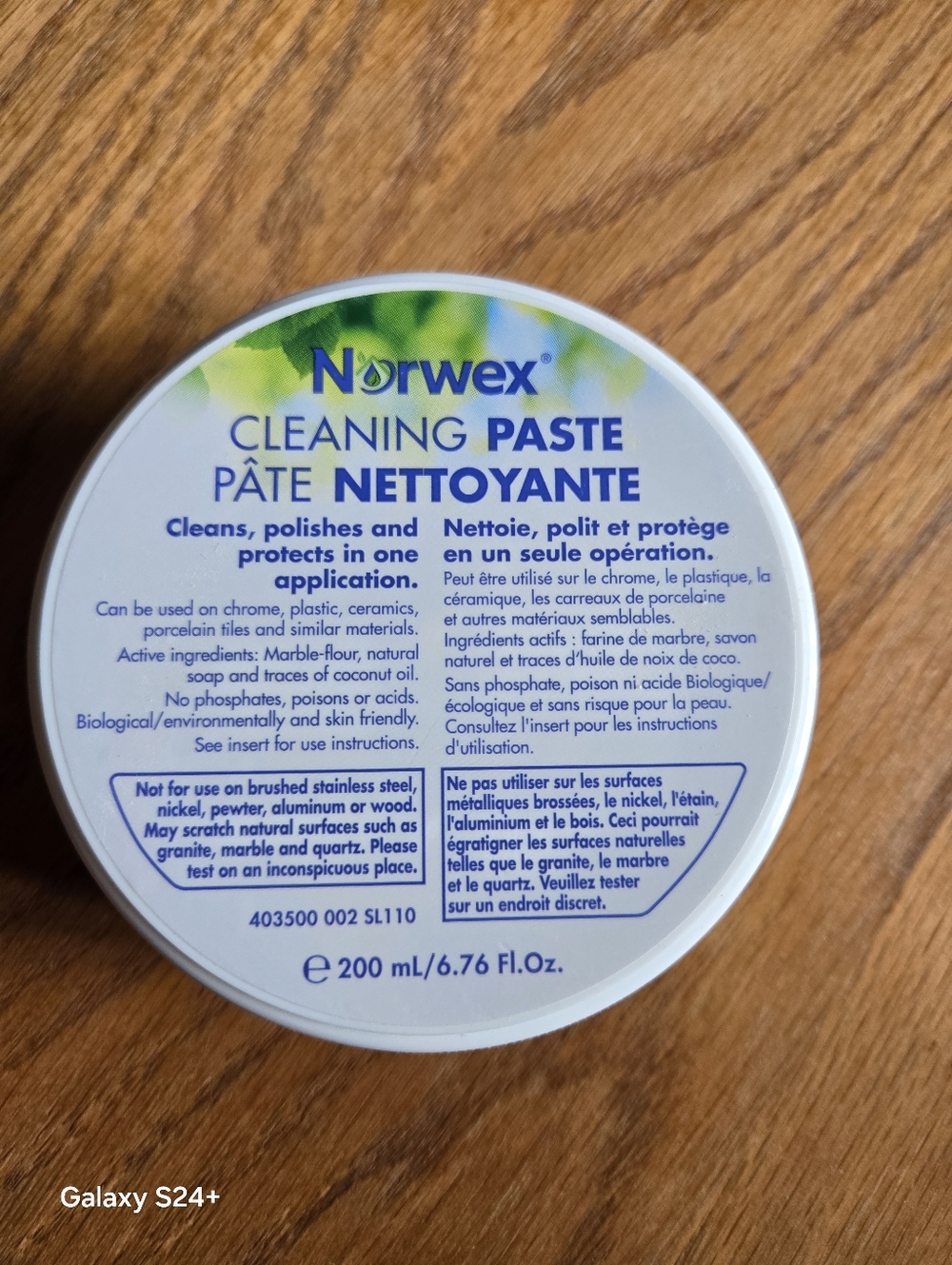 Norwex Cleaning Paste NEW